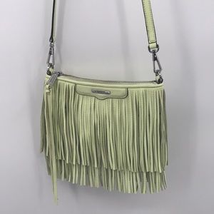Rebecca Minkoff Honeydew Fringe Crossbody